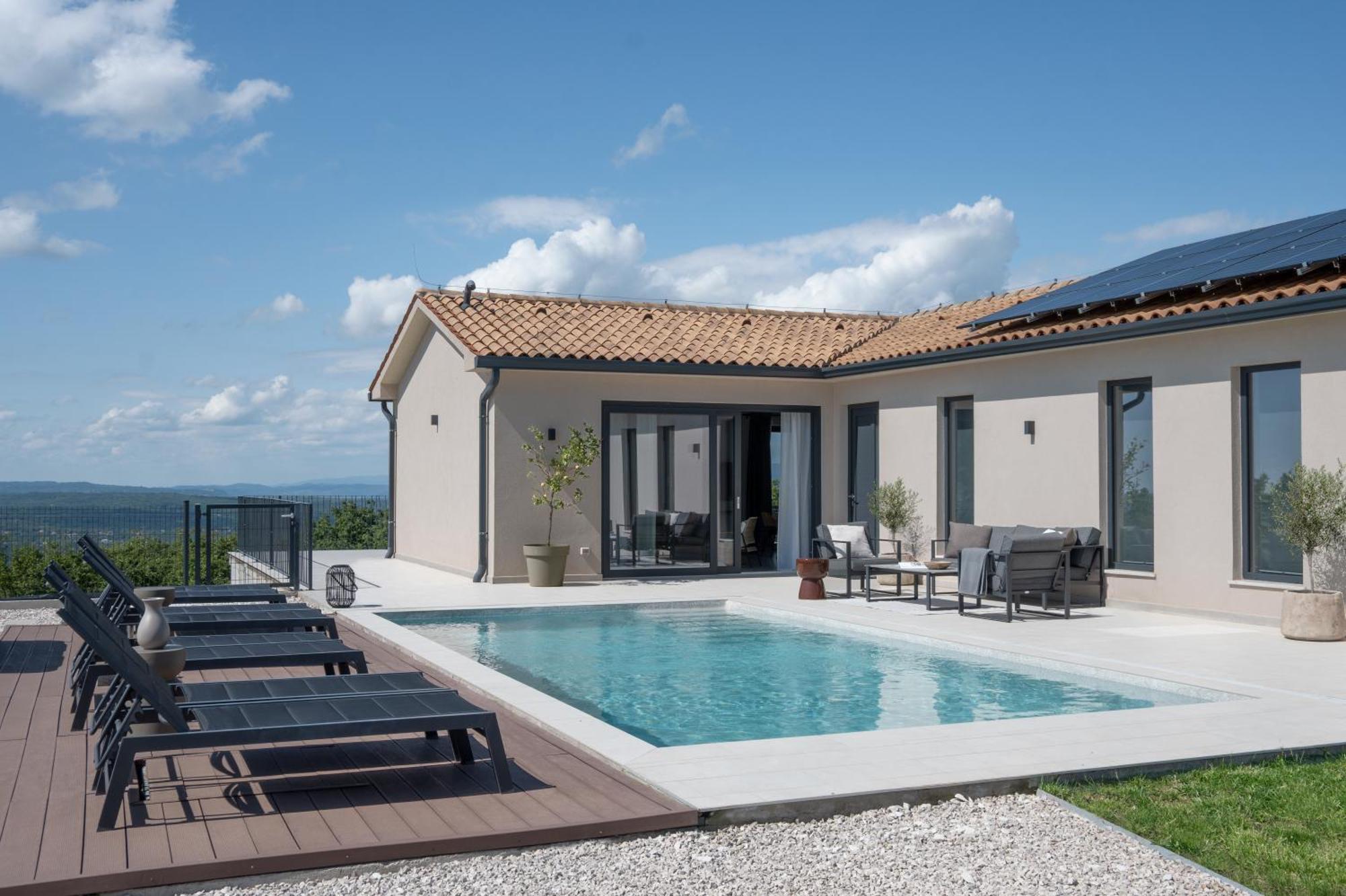 Villa Tonka With Jacuzzi Sauna And Private Pool Labin  Luaran gambar