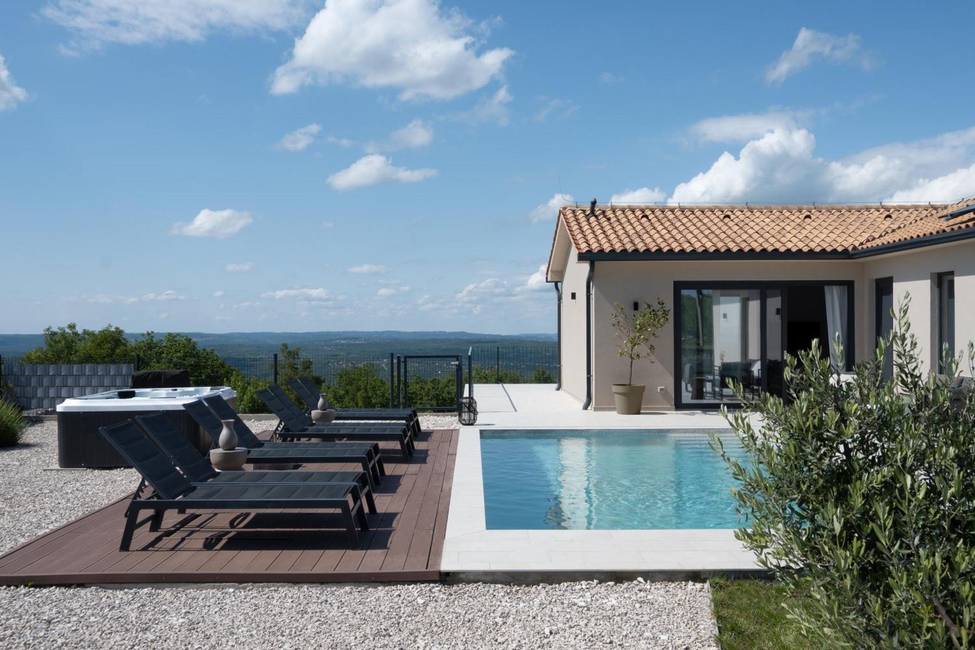 Villa Tonka With Jacuzzi Sauna And Private Pool Labin  Luaran gambar